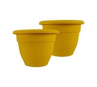 The HC Companies Planters, Honey, 16"