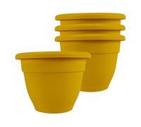 The HC Companies planters, Honey, 8" (Pack of 4)