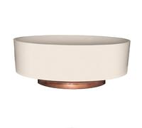 The HC Companies planters, Vanilla Bisque, 6 "