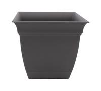 The HC Companies planters, Warm Gray, 12"