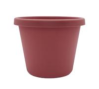 The HC Companies Plastic Planter, Marsala, 10"