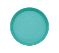The HC Companies Plastic Planter Saucer, Dusty Teal, 16"