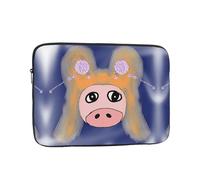 The Head of The Bull Devil Printed Laptop Cover Portable Protective Case Suitable for Business Trips and Documents 12 inch