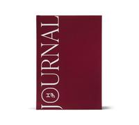 The Head Plan Journal | Wellness Journal | Undated Weekly and Daily Goal Setting Planner to Get Organised, Increase Productivity, Achieve Goals | Hardcover Self Care Journal | Burgundy