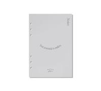 The Head Plan Notes Pack Refills | Filofax A5 Compatible Inserts | Premium Quality Lined Pages for Notes & Journaling | 160 Pages