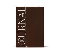 The Head Plan Undated Wellness and Goal-Setting Journal, Espresso