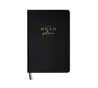 The Head Plan Wellness Journal | Undated Weekly and Daily Goal Setting Planner | Get Organised, Increase Productivity, Achieve Goals | Hardcover Self Care | Black