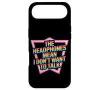 The Headphones Mean I Don't Want To Talk Introvert - Case for iPhone Air