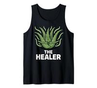 The Healer Plant Design Botanical and Plant Tank Top