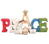 The Healing Corner Christmas Traditional Nativity Set Xmas Peace Ornament Holy Family Peace at Christmas Xmas Nativity Scene Christmas Angel Christmas Star Christmas Ornament