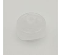 The Healing Crystals Company Natural Milky Quartz Crystal Sphere Stand, Carved Healing Stone Ball Base Pedestal, 2.5cm, 12-15g