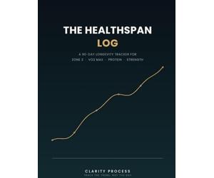 The Healthspan Log: A 90-Day Longevity Tracker for Zone 2, VO2 Max, Protein & Strength
