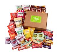 The Healthy Snack Box, Vegan And Gluten Free Snacks Gift Hamper For The Whole Family Or Office, 30 Snacks Bundle