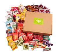 The Healthy Snack Box, Vegan And Gluten Free Snacks Gift Hamper For The Whole Family Or Office, 45 Snacks Bundle