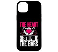 The Heart behind the Bars Correctional Nurse Case for iPhone 14 Plus