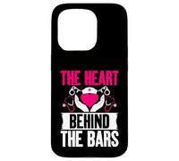 The Heart behind the Bars Correctional Nurse Case for iPhone 15 Pro