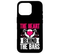 The Heart behind the Bars Correctional Nurse Case for iPhone 16 Pro
