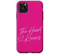 The Heart Knows | Inspirational | Trust Your Inner Wisdom Case for iPhone 11 Pro Max