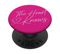 The Heart Knows | Inspirational | Trust Your Inner Wisdom PopSockets Adhesive PopGrip