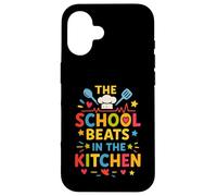 The Heart Of The School Beats In The Kitchen Lunch Lady Case for iPhone 16