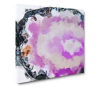 The Heartbeat Stops Canvas Print | Gallery Wrapped 30mm Frame Wall Art | 20x20 inches | Ready to Hang | Abstract Picture | Living Room Bedroom Lounge Office