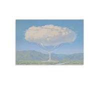 The Heartstrings by Rene Magritte Vintage Poster Realism Cubism Renaissance Surrealism Canvas Art Wall Decor Posters Home Bar Restaurant Garage Cafe Logo Gifts 20x30inch(50x75cm)