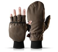 THE HEAT COMPANY - 2 SOFTSHELL - fingerless touchscreen glove and...