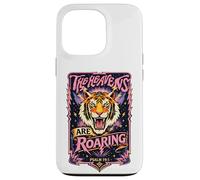 The Heavens Are Roaring Christian Quote Streetwear Tiger Case for iPhone 13 Pro