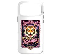 The Heavens Are Roaring Christian Quote Streetwear Tiger Case for iPhone 17 Pro Max
