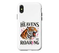 The Heavens Are Roaring Fierce Tiger Design Case for iPhone X/XS