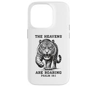 The Heavens are Roaring Psalm 19:1 Bible Verse Christian Case for iPhone 14 Pro