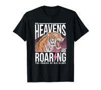 The Heavens are Roaring, Psalm 19:1 Bible Verse T-Shirt