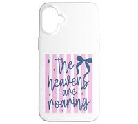 The Heavens Are Roaring Spiritual Faith Design Case for iPhone 16 Plus