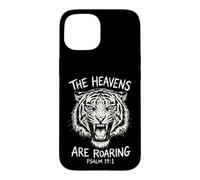 The Heavens Are Roaring Tiger Bible Verse Case for iPhone 15