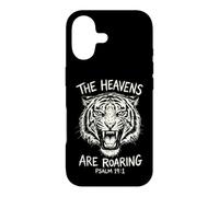 The Heavens Are Roaring Tiger Bible Verse Case for iPhone 17