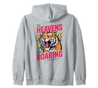 The Heavens are Roaring Tiger Zip Hoodie