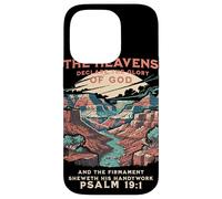 The Heavens Declare Glory of God Psalm 19:1 Vintage Hiker Case for iPhone 14 Pro