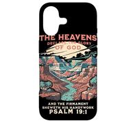 The Heavens Declare Glory of God Psalm 19:1 Vintage Hiker Case for iPhone 17