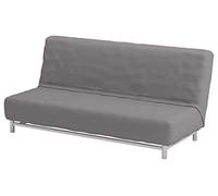 The Heavy Cotton Beddinge Lovas Sofa Bed Cover Replacement is Compatible for IKEA Beddinge Sleeper, A Quality Futon Slipcover Replacement (Cotton Light Gray)