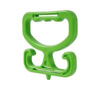 The heavy duty bag has a comfortable grip of the carrier holder for easy shopping and lifting and lifting groceries and holding up to 100 lbs anti-slip handles