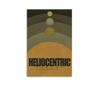 The Heliocentrics Poster Canvas Oil Painting Canvas Art Poster Home Hanging Painting Bar Art Interior Wall Decoration PosterUnframe-style12x18inch(30x45cm)