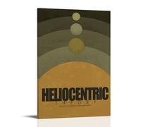 The Heliocentrics Poster Canvas Oil Painting Canvas Art Poster Home Hanging Painting Bar Art Interior Wall Decoration PosterFrame-style12x18inch(30x45cm)
