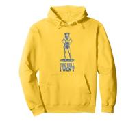 The Hell I Won’t Cowgirl Western Feminist Graphic Pullover Hoodie