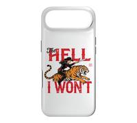 the hell i won't Cowgirl Tiger Case for iPhone Air
