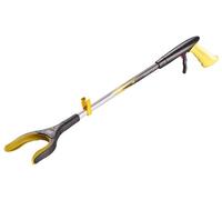 Helping Hand Company Handi Grip MAX Reacher Grabber with 90 Degree Rotating Head and Locking Trigger 26 inch / 65cm. Long Handled Grabbing Aid Stick for Elderly, Disabled, Pregnant or Limited Movement