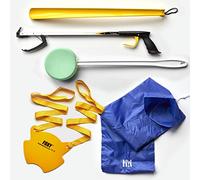 The Helping Hand Company Standard Hip Kit (26" Classic Reacher, Foxy Sock Aid, Shoe Horn, Everyday Sponge & Bag)…