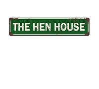 The Hen House Sign Metal Tin Sign 4x16 Inch