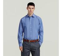 G-star The Hendrik Slim Fit Long Sleeve Shirt Blue M Men