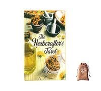 The Herbcrafter's Tarot Cards,with bag,Firend Game,Fortune Telling Toys