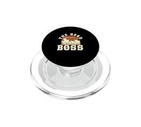 The Herd Boss Funny Livestock Farming For A Cattle Farmer PopSockets PopGrip for MagSafe